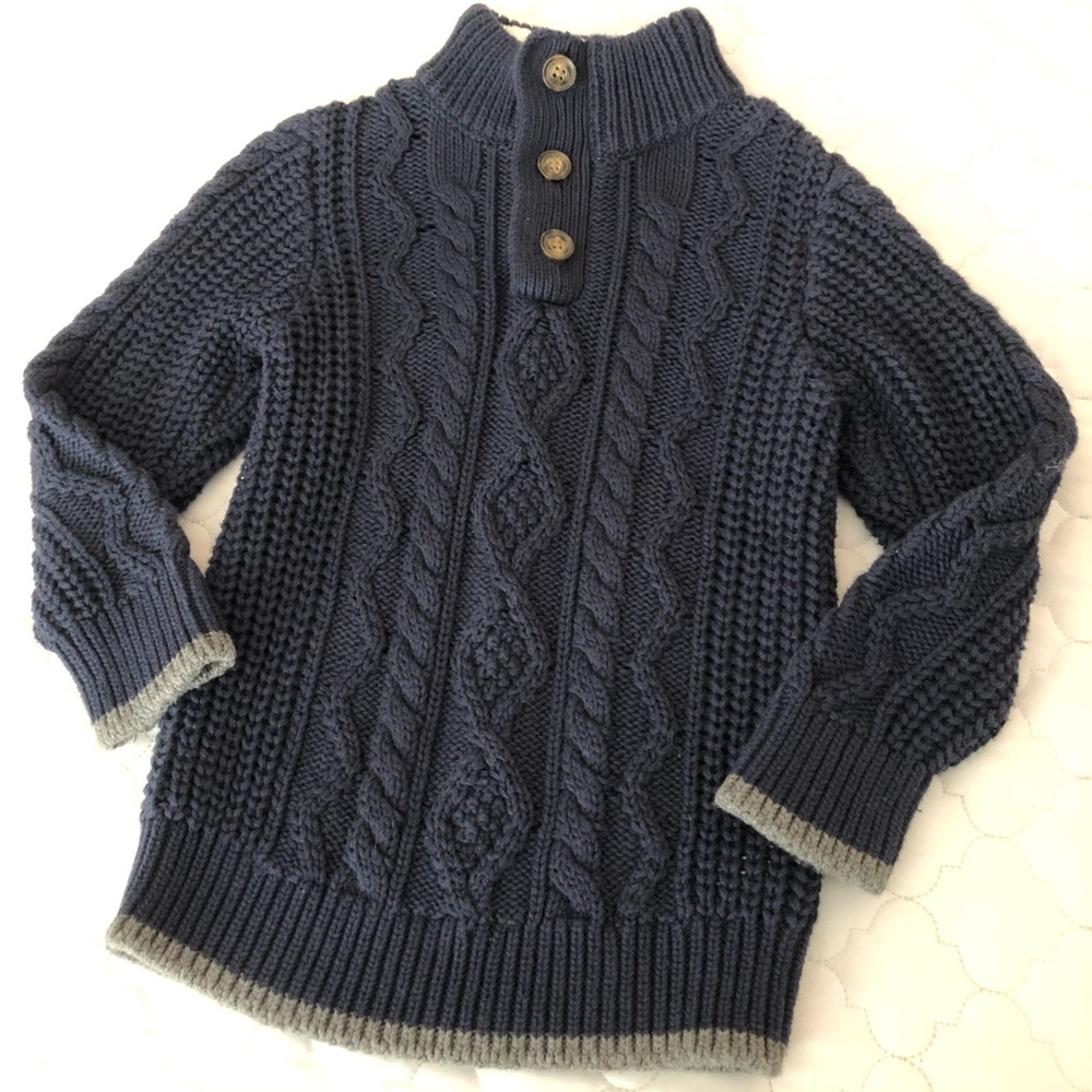 Gap Boys 3T Cable Knit Sweater ADORABLE!